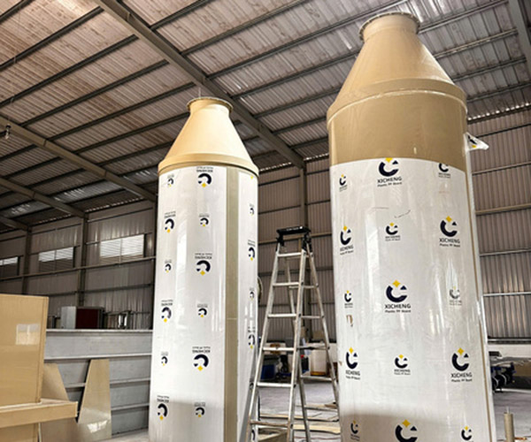 Tank manufacturing area